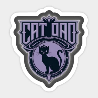 Cat Dad Sticker